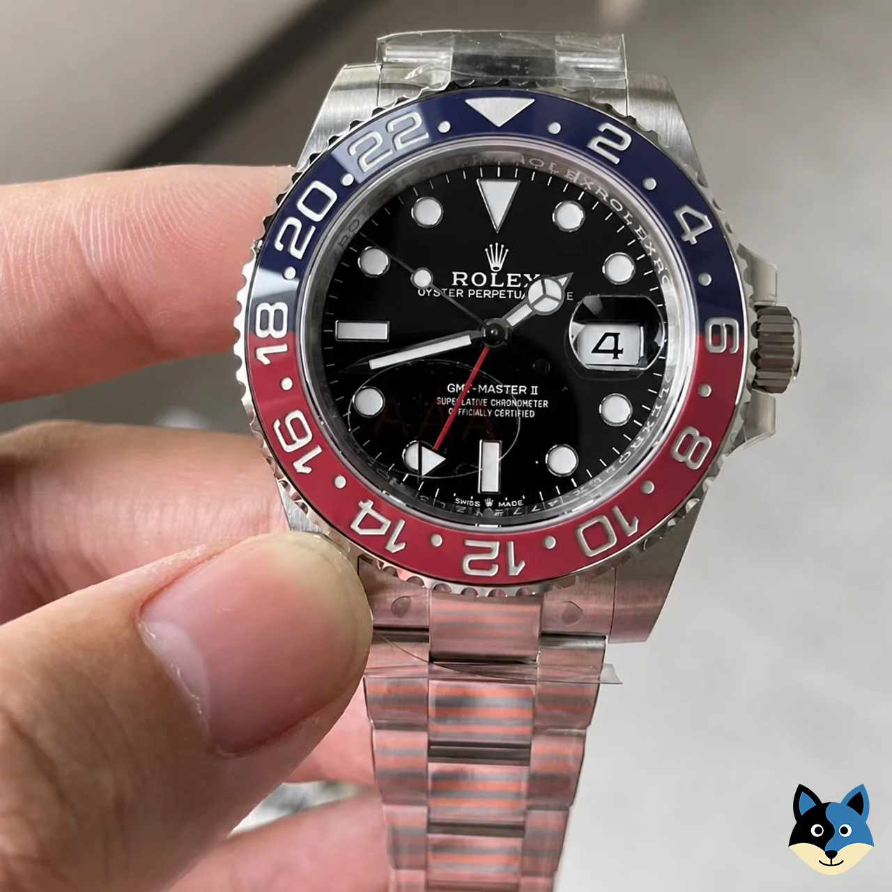 GMT Master II 126710 Pepsi Oys 40mm SS/SS Black VSF V3 DD3285 Super Clone