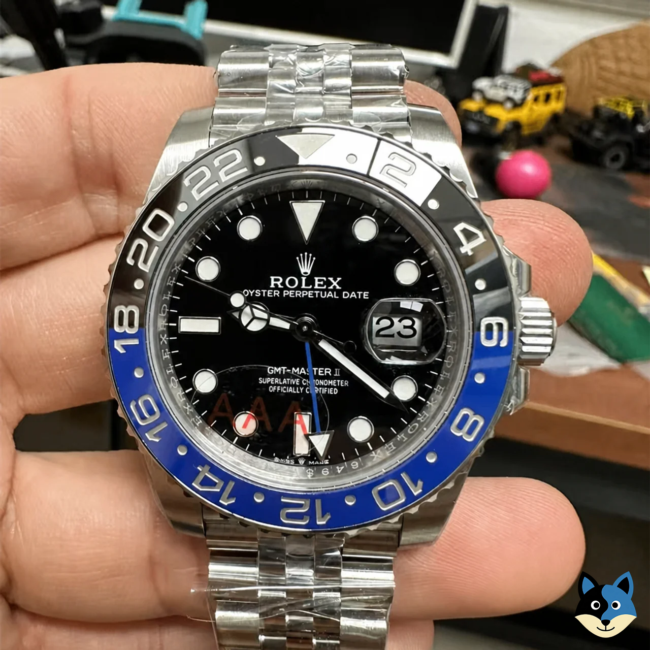 GMT Master II 126710 Batgirl 40mm Jub SS/SS Black Dial VSF DD3285 V3